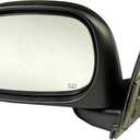 Dorman 955-1377 Driver Side Power Door Mirror - Heated / Folding Compatible with Select Dodge Models, Black