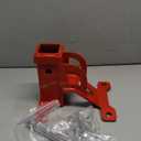 2'' Rear Receiver Hitch for 2020+ Kawasaki Teryx KRX 1000, Heavy-Duty UTV Receiver Hitch Adapter Kit, Includes Cotter Pin and Hitch Pin, Max Towing Capacity 2500 LB, Red