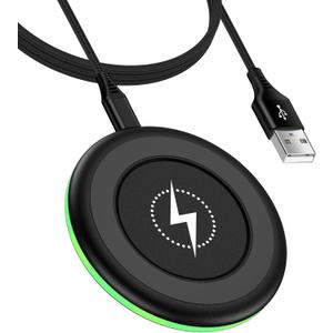 Samsung S25 Wireless Charger Fast Charging Pad Android Charger for Samsung Galaxy S25 Ultra/S24/S23/S22/S21/S20/iPhone 17/16 Pro 15W Fast Wireless Phone Charger Station for Pixel 10 Pro xl/9/9a/8a/8/7