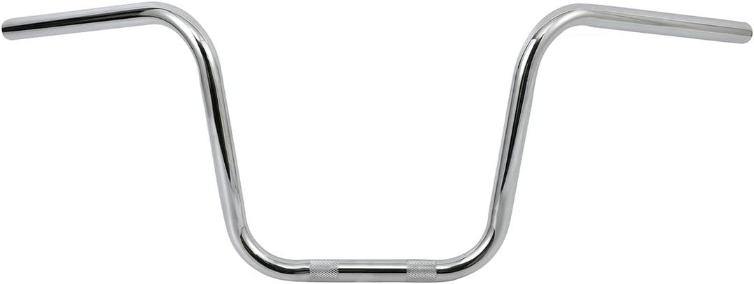 7/8'' Drag Ape Hanger Handlebar Fit Bobber Brat Cafe Chopper Custom Motorcycles Harley Sportster Chrome (10 inch)