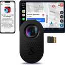 Cobra Discreet Dash Cam (SC120) - QHD 1440P Video Resolution, Built-in WiFi, Night Vision, Continuous Recording, Compact Design, 16 GB SD Card Included