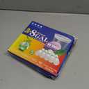 OKKEAI 8 Gallon Trash Bags 30L Garbage Bags Medium White Kitchen Trash Bags Wastebasket Liners for Bathroom,Home Office, Lawn,60 Count,Clear (Fits 7-10 Gallon Bins)