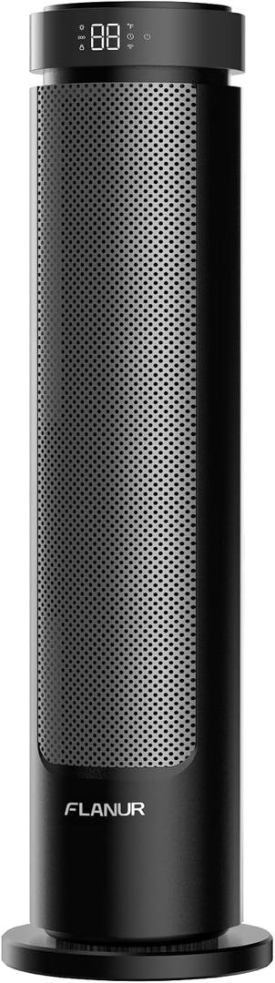 FLANUR Space Heaters for Indoor Use Large Room (Black)