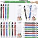 24 Sets Housewarming Party Favors for Guests Home Is Where Memories Are Made Metal Ballpoint Pen with Thank You Cards House Warming Return Gifts New Home Guests Souvenirs Party Decorations