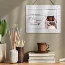 Pregnancy Announcement Gifts for Newly Mother Father, Sonogram Picture Frame, I Can't Wait to Meet You, 4x6 Inch Photo
