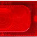 Optronics A36R Red Tail and Side Marker Light Replacement Lens Set
