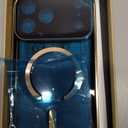 Magnetic Privacy Case for iPhone 17 Pro Max with Full Camera Lens Protector [Safety Buckle Lock] [Fits for MagSafe] Anti Peep Privacy Screen Protector Double Sided Glass Mag-Safe Case for 17 Max (Black)