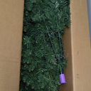 6ft Premium Spruce Hinged Artificial Full Christmas Tree with 812 Branch Tips Holiday Xmas Tree with Metal Hinges and Foldable Base for Home Party Office Decoration