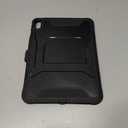 Soke Case for iPad (A16) 11th Generation 11-inch 2025, iPad 10th Generation 10.9-inch 2022, with Built-in Screen Protector and Kickstand, Rugged Full Body Protective Cover - Black