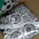 Kolewo4ever 294 Pieces Soccer Party Supplies Set Bulk Sports Goodie Bag Fillers for Soccer Party Gifts Bags