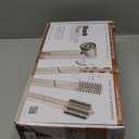 Shark HD430 FlexStyle Air Styling & Drying System, Powerful Hair Dryer Brush & Multi-Styler with Auto-Wrap Curlers, Paddle Brush, Oval Brush, Concentrator Attachment, Stone