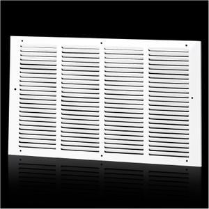 Return Air Grille for 20"Wx12"H inch Duct Opening, Air Return Vent Cover for Wall or Ceiling, AC Wall Vent Cover Grill HVAC Cold Air Intake Grille Without Filter Housing, Outer Dimension:21.75"WX13.75"H