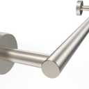 18 Inches Brushed Grey Towel Bar for Bathroom Kitchen Hand Towel Holder Dish Cloths Hanger SUS304 Stainless Steel RUSTPROOF Wall Mount (Brushed Grey 18-inch)