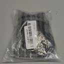 uxcell 28 PCS Openable Curtain Rings Metal Eyelet Hangers Ring 2.5 Inch Interior Diameter for Drapery Curtain Rods Black