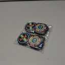 2 x 100pcs Neon Golf Waterproof Vinyl Stickers - Golf Decorations & Party Favors Gifts for Laptop, Water Bottle, Skateboard