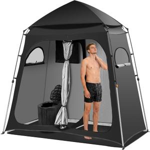 Camping Shower Tent, Pop Up Portable Outdoor Privacy Tent for Changing,Toilet,Bathroom