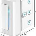Home Security Door Lock Door Reinforcement Lock Door Locks for Kids Safety Flip Door Lock Latch Childproof Night Lock Door Security Front Door Child Safety Lock High Security Locks for Doors Inside