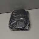 GORILLA GRIP Insulated Lunch Box Bag for Women Men, Large Leakproof Reusable Soft Cooler Bags, Multiple Compartments, Mesh Pockets, Adjustable Strap, Food Tote Keeps Drinks Cold, 8L, 10x9, Black