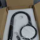 Happy Light Therapy lamp 11000 Lux, LED UV-Free Sunlight lamp,Full Spectrum Happy Therapy lamp with 10 Adjustable Brightness Levels, 2 in 1 Retractable Floor Sad Lamp (Black)