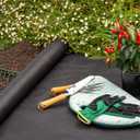 BlackKnight 3x50 Weed Barrier Landscape Fabric, Non-Woven