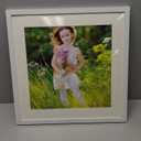 Framed custom hi-resolution premium canvas print, upload your photo or image, 8x8 canvas print (13"x13" white frame with matting), ready-to hang. Made in USA.