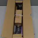 Black Wrap Around Curtain Rods:5/8" Small Blackout Adjustable Window Curtain Rod for Bedroom Kitchen Apartment Renter Friendly,Room Darkening Curved Drapery Rods Easy Install,Matte Black 28-60"