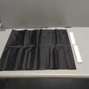 21x 84 Portable Blackout Curtains for Bedroom, 100% Blackout Window Cover (Fits Windows 17- 48 Wide) for Indoor Use with Hook & Loop Strips, Temporary Blackout Shades for Travel