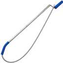 Toilet Auger, Toilet Snake Drain Clog Remover Tool, Drain Cleaning Tool 3/8"" - Durable, Rust-Resistant & Multi-Size for Household Clogs (338), Blue, Silver  