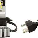 UltinonSport 9003 LED Bulb for Fog Light and Powersports Headlights, 2 Pack