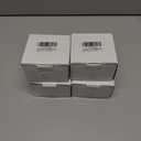 4 x Hole Cutter 33mm LAIWEI Bi-Metal Hole Saw, HSS Circular Hole Saw Head, 1.8 mm Thick, Cutting Depth up to 38mm, Suitable for Wood, Plastic, plasterboard and Metal Round Pipe (Black)