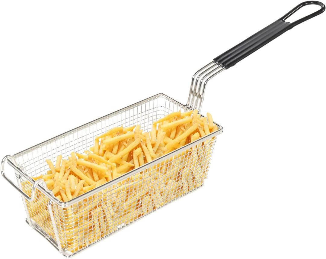 Kitchen Fried Cooking French Fries Basket chicken fried baskets with Handle for Deep Fat Fryber Basket 11.025.314.09inch
