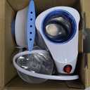 HiLIFE Steamer for Clothes, Portable Handheld Clothing Steamer, 240ml Big Capacity, 700W, Strong Power, Fabric Quick Wrinkle Remover with Brush for Home, Office, Travel (ONLY 120V) -Blue