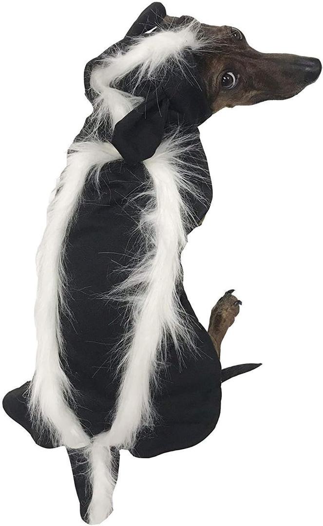 Midlee Skunk Dog Halloween Costume (XX-Large)