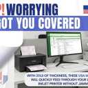 1099 NEC Tax Forms 2025 with Envelopes, 4 Part 15 Pack Tax Forms Kit and 15 Self-Seal Envelopes Great for QuickBooks and Accounting Software, Value Pack for Business - Made in The USA - 15-Pack