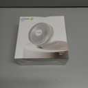 WSKEN Desk Fan Small Quiet - 180 Foldable Portable Fan with Battery Operated, 6 Inch Rechargeable Handheld Fan, 20H Max Cooling Time, 4-Speed, Travel Essential for Outdoor, Office, Gift, White