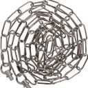 10 Feet Heavy Duty Silver Chain with 5" Light Canopy Kit for Chandelier, Swag Light Kit Light Fixture Mounting Bracket for Hanging Light,L0020