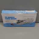 Handheld Sewing Machine for Beginers, 8 Pieces New Year's Fabric,Dual Power Supply Sewing Tool,Mini Sewing Machine Perfect for Home Travel Cloth Repair,2026 New Year DIY Gifts