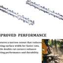 49-16-2715 for Milwaukee 16 Inch Chainsaw Chain, Fits for Milwaukee M18 2727-20 Chainsaw (16" 56DL 3/8"LP .043") 2Pcs (2)