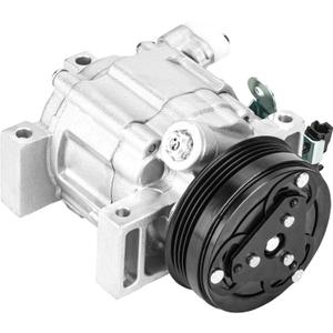 New AC Air Condition Compressor with Clutch for Subaru Impreza 2008-2014 2.5L, for Subaru Forester 2008-2013 2.5L, for WRX STI 2015-2019 2.5, for 97485 98485 5512647, 6512647