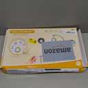 Mini Tudou Baby Musical Mobile Crib with Music and Lights, Timing Function, Projection, Take-Along Rattle and Music Box for Babies Boy Girl Toddler Sleep (Blue)