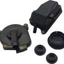 AMCC Engine Oil Separator Cover Kit & Camshaft Expansion Plug Kit Compatible with Mercedes-Benz M272 GLK M R S Replace:2720100631,0009985690,0009986590,2720160134 (5-piece set (OE number difference)