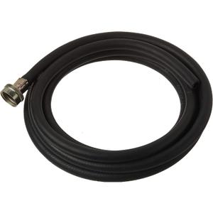 Eastman 12 Feet Rubber Utility Flex Hose, 3/4 Inch FHT x 3/8 Inch Open Connection, Dehumidifier, Black, 60309