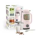 GreenPan Nut Milk Maker, 15-in-1 Homemade Soy, Almond, Oat, Coconut, Non-Dairy, Rice, Soup, Baby Food, BPA-Free, Smooth Creamy Texture, Self Clean, Barista Quality Milk, Delay Start, Boil Water, Pink