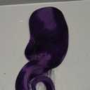 Long Curly Purple Pony Costume Wig with Bangs 35'' Dark Purple Anime Cosplay Wigs for Women Halloween Party Daily