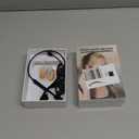 YouthWhisper Bone Conduction Bluetooth Headphones with mic, OpenEar Headset with Boom Mic Noise Cancelling, Lightweight Comfort Wireless Computer Headset for Office Working, HandsFree Calls& Music