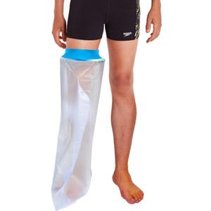 Asunby Leg Cast Covers for Shower Adult,Waterproof full Leg Cast Protector for Showering/Swimming,Reusable Elastic Cast Bag for Broken Knee Foot Ankle Burns Care Supplies, After Surgery Gifts