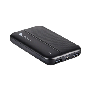 Helix Power Bank 5,000 mAh with Dual USB-A Ports