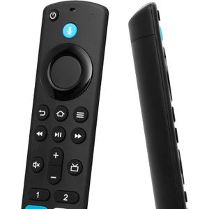 Replacement Remote Control for TV Stick(2nd Gen/3rd Gen/4K/4K Max/Lite), TV Cube, for All Insignia/Toshiba/Pioneer Smart TVs