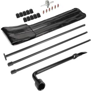 Dr.Roc Spare Tire Tool Kit with Spare Tire Jack Handle and Wheel Lug Wrench Compatible with Nissan Frontier Titan Pathfinder 2005-2019 and Amanda Xterra 2005-2015 and Infiniti 2013-2020 Select Models