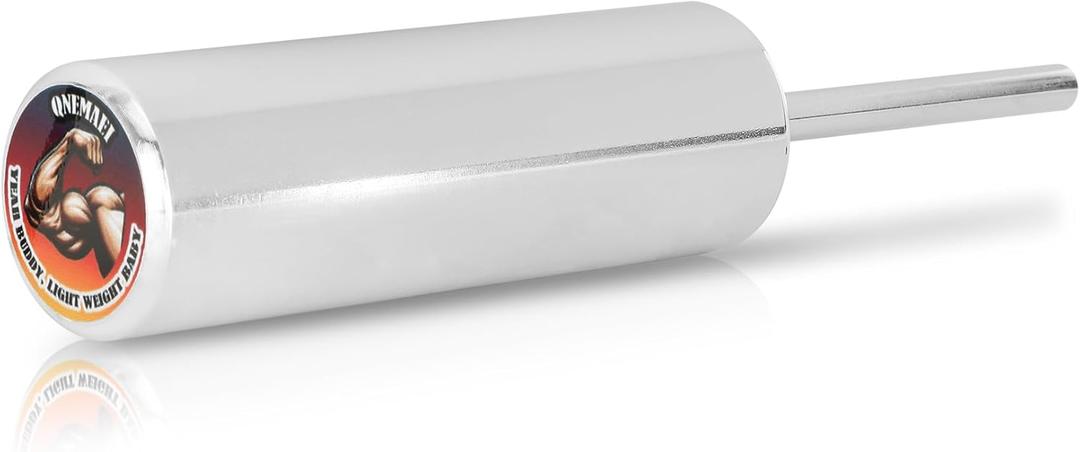 Weight Stack Gym Pin Extender, 6", 8 mm, Cable Weight Machine Attachment, for Weight Lifting & Strength Training Allowing Additional Olympic Weight Plates, CNC-Machined Aluminum Bar